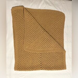 **VINTAGE** Handmade Lap Blanket for Wheelchair Patients - 40”x47” - Knitted